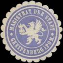 Siegelmarke Magistrat der Stadt Greifenberg in Pommern W0369198
